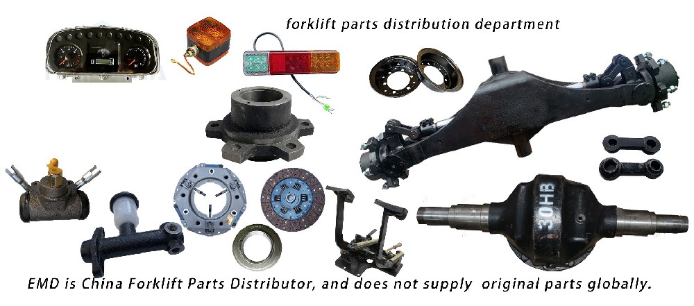 forklift parts distribution department